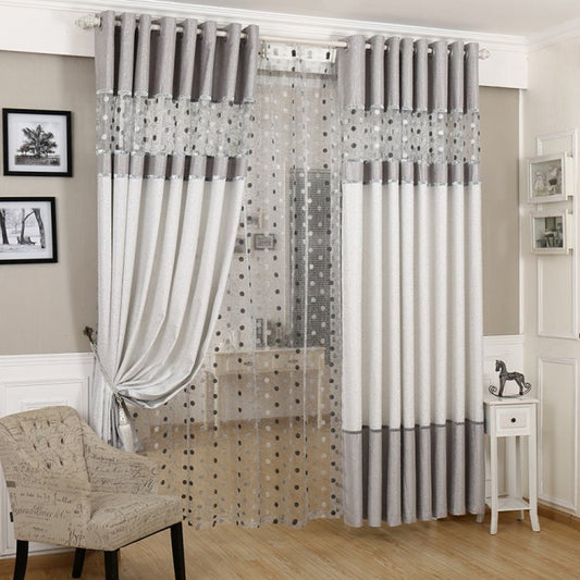Aegis Simple Blackout Curtains Window Privacy & Thermal Insulation for Bedroom & Living Room