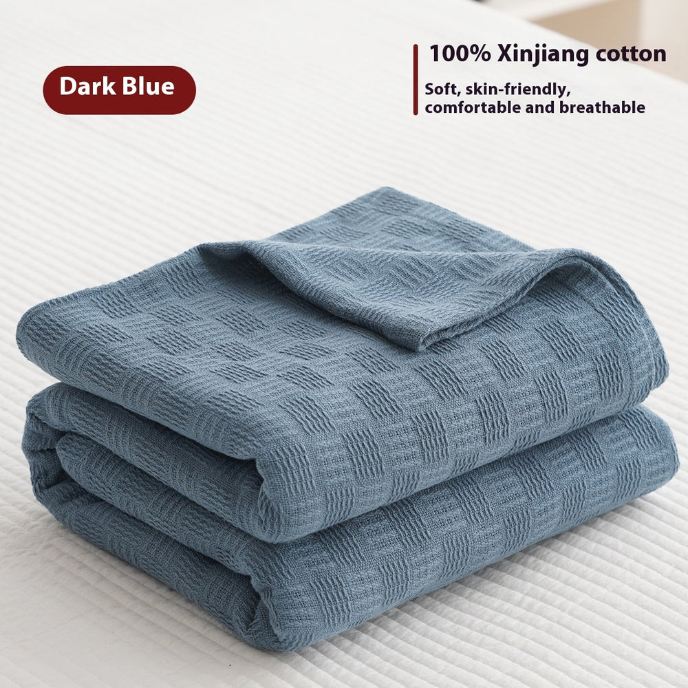 FluffHaven Cotton Gauze Blanket