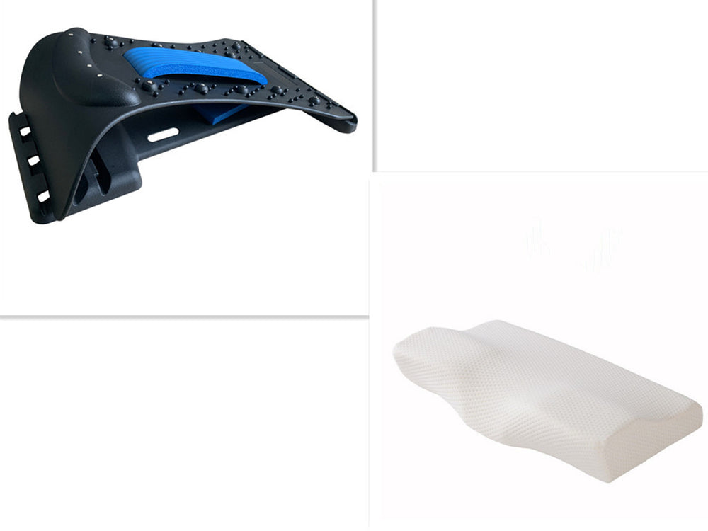 LuxeDream Contoured Memory Foam Pillow