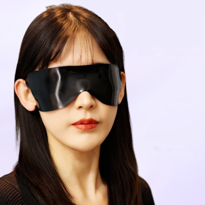 Miragexz Latex Eye Mask Costume Accessory Cosplay Halloween Prop for Comfort and Flexibility