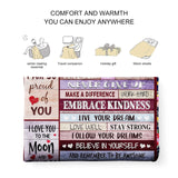 GlobeRest Flannel Blanket