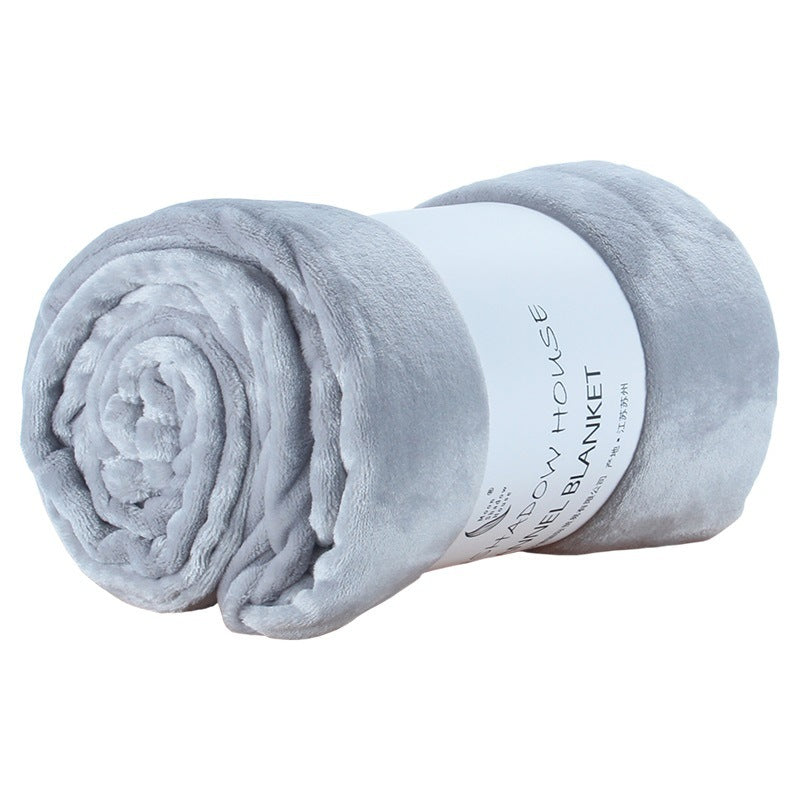 ZephyrRest Flannel Coral Fleece Blanket