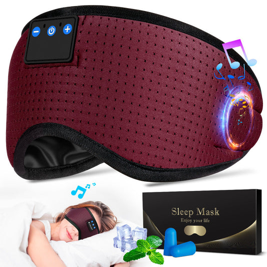 Amblezx Bluetooth 5.2 Smart Sleep Goggles with Music for Eye Massage & Travel Relaxation