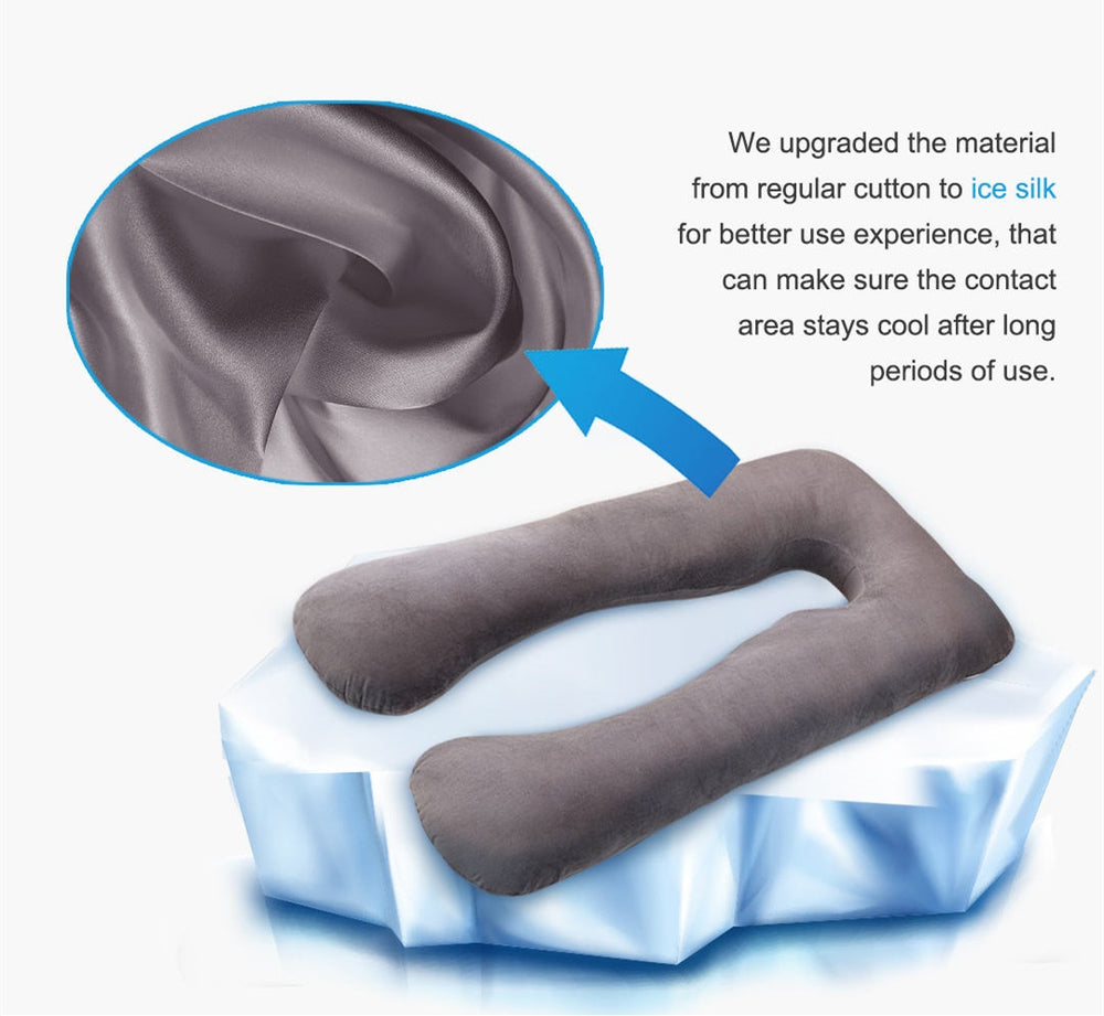 BlissCloud U-Shaped Maternity Pillow