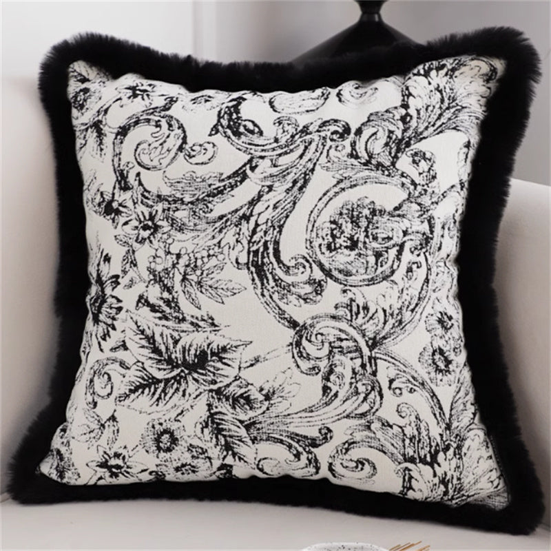 RestfulAura Jacquard Pillow Cover