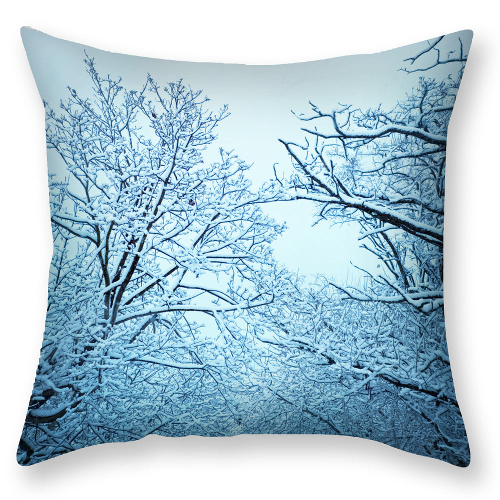 LuxeSlumber Snow Landscape Pillowcase