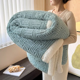 PlushPort Jacquard Lambswool Blanket