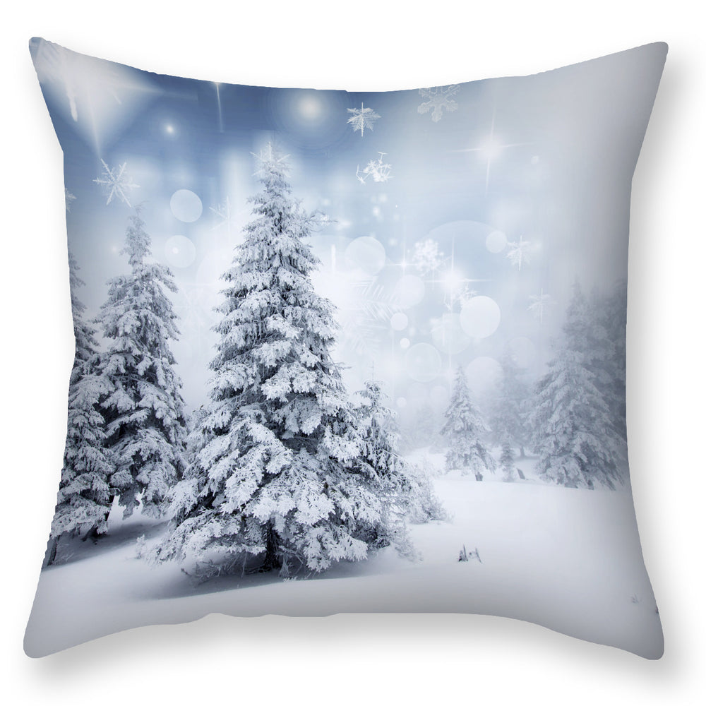 LuxeSlumber Snow Landscape Pillowcase