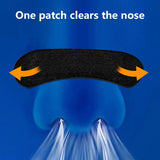 Nose patch with arrows indicating airflow on a blue background