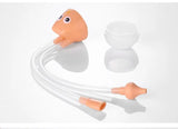 Children's toy with a duck-like design on a white background