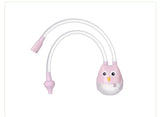 Pink bird-shaped lamp with a white base on a white background