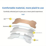 Diagram of plaid material layers with labels on a white background