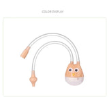 Baby pacifier with a cartoon face on a white background