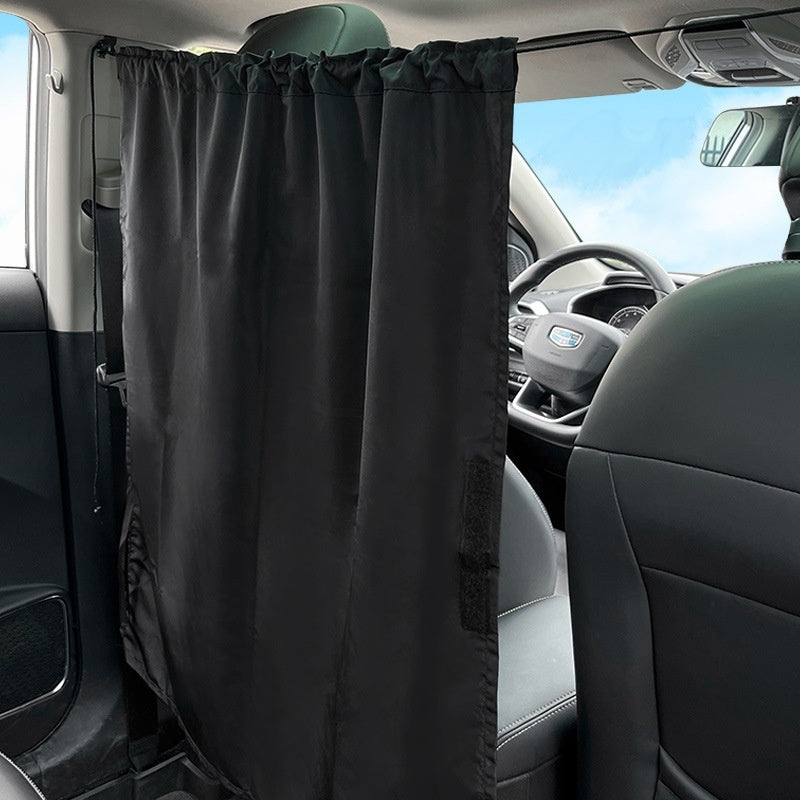 VelvetShade Car Sunshade Curtains