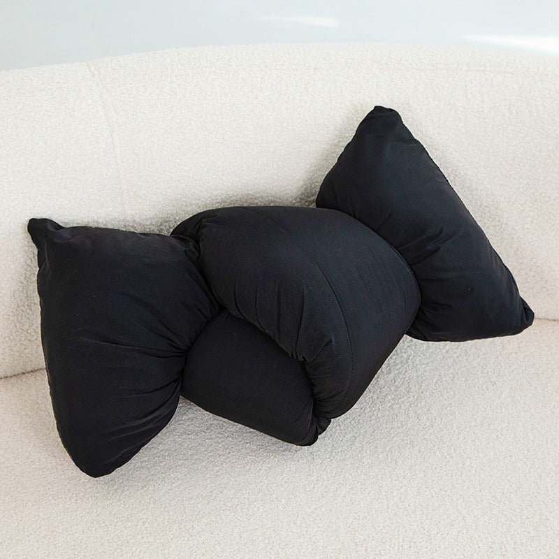 VelvetCloud Knotted Pillow