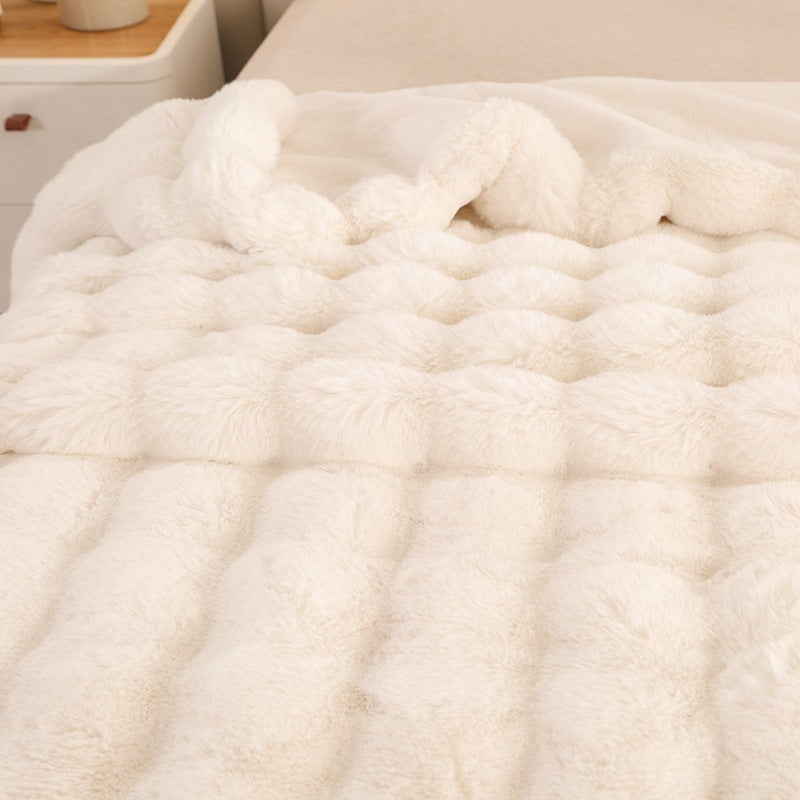 EmberNest Rabbit Plush Blanket