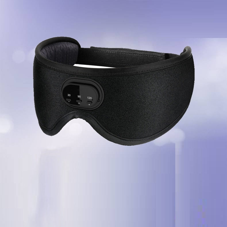 Concavezx  Milk Silk 3D Eye Mask Full Shading & Breathable with White Noise Music for Restful Sleep & Better Sleep