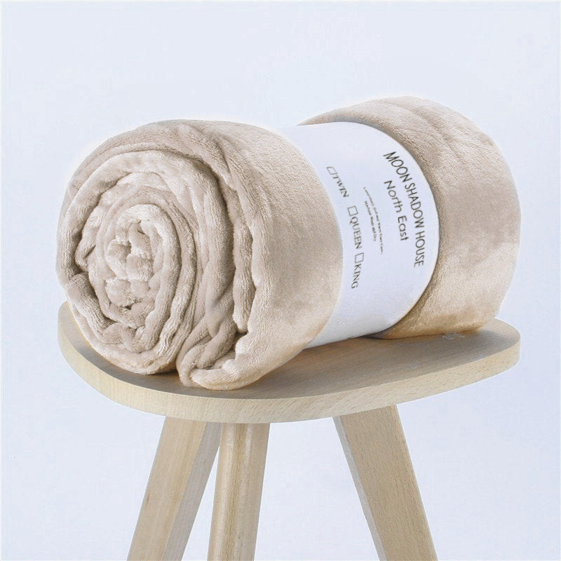 ZephyrRest Flannel Coral Fleece Blanket