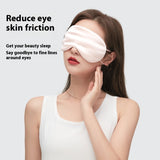Fleur Eye Mask Ear-Mounted Silk Eye Protection Sleep Mask for Comfort Sleep & Travel
