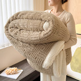 PlushPort Jacquard Lambswool Blanket