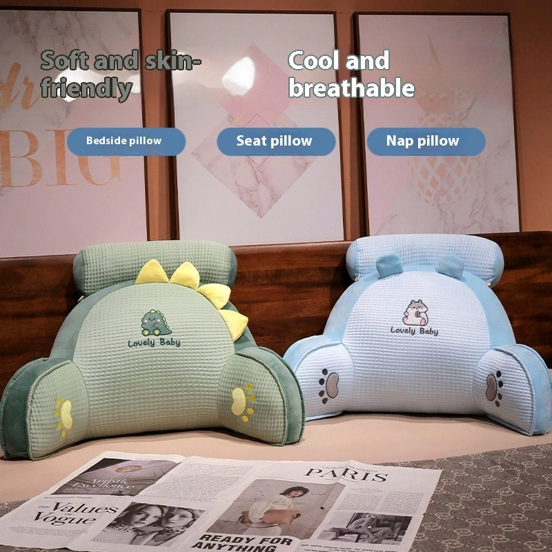 HearthLoom Ice Silk Lumbar Pillow