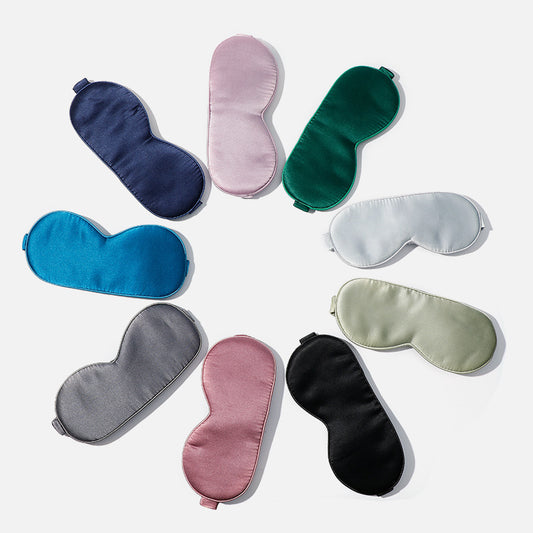 Nobilisemen Double-Sided Silk Eye Mask Mulberry Silk Travel & Home for Sleep & Relaxation
