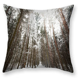 LuxeSlumber Snow Landscape Pillowcase