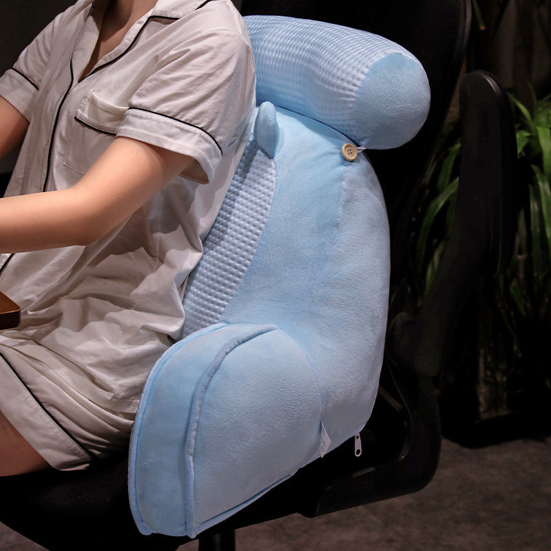 HearthLoom Ice Silk Lumbar Pillow