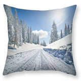 LuxeSlumber Snow Landscape Pillowcase