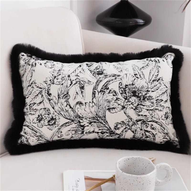RestfulAura Jacquard Pillow Cover