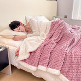JIcyLoom Jacquard Lambswool Blanket