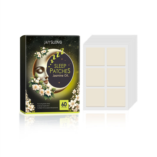 Jaysuing Sleep Patches with Essential Oils Natural Sleep Aid for Relaxation & Fatigue