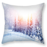 LuxeSlumber Snow Landscape Pillowcase