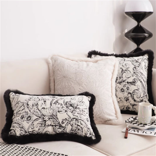 RestfulAura Jacquard Pillow Cover