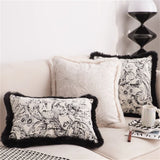 RestfulAura Jacquard Pillow Cover