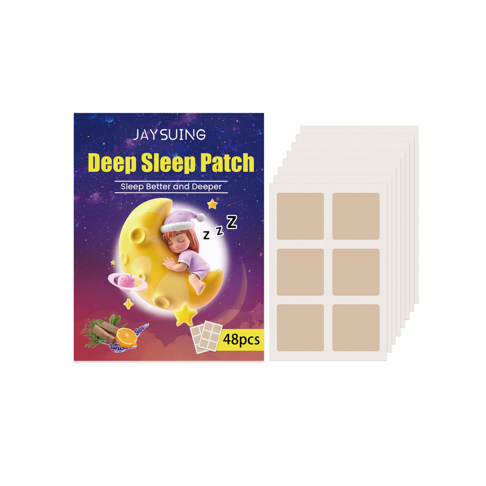 Jaysuing Sleep Patch 48 Pcs Natural Herbal Sleep Aid for Better Sleep & Relaxation