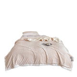 JIcyLoom Jacquard Lambswool Blanket