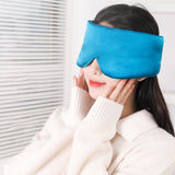 Pallasomed Silk Eye Mask Velcro Double-Sided Headache Relief for Sleeping & Relaxation