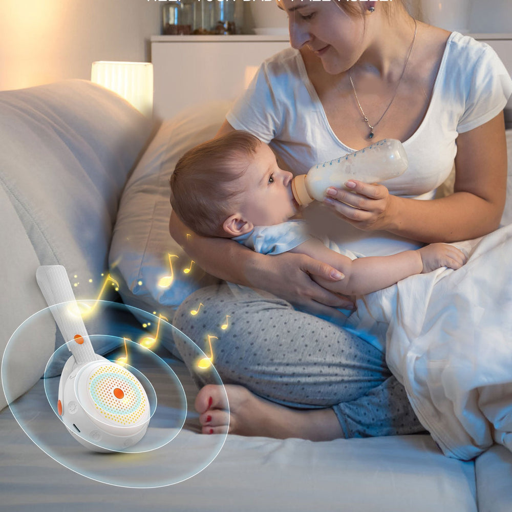 Calmazx Portable White Noise Sleep Aid Travel Sound Machine for Relaxation & Sleep