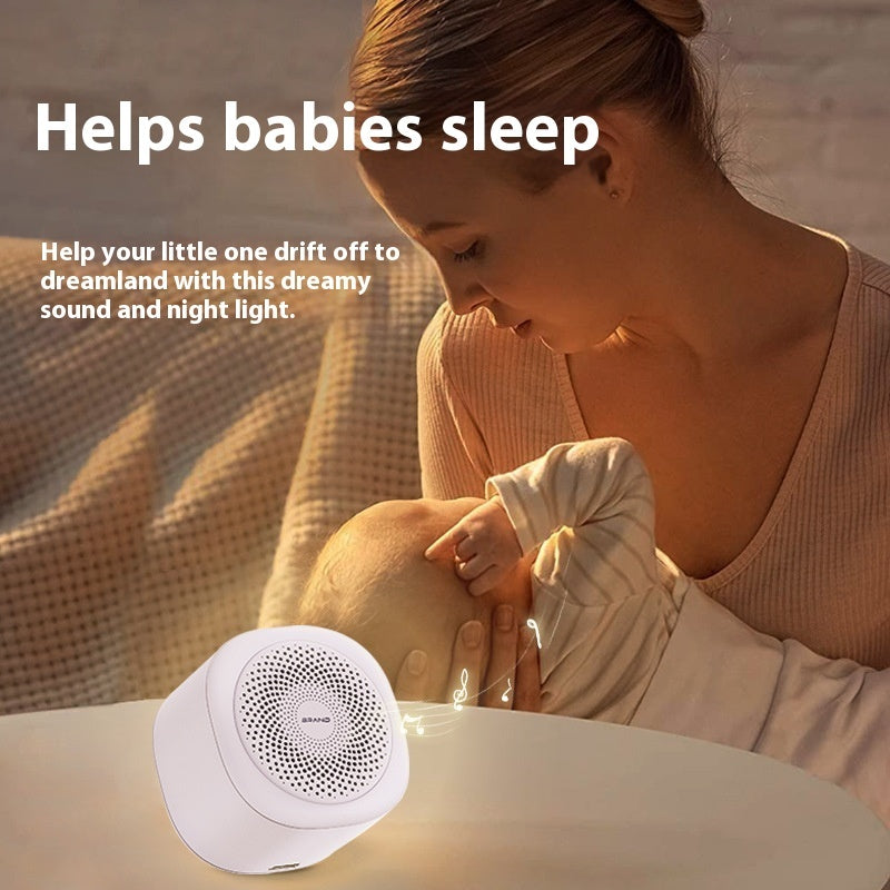Nestox Portable Baby White Noise Sleep Aid Lullabies Night Light USB Rechargeable for Sleep & Relaxation