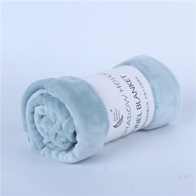 ZephyrRest Flannel Coral Fleece Blanket