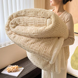 PlushPort Jacquard Lambswool Blanket