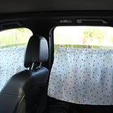 Darkelle Cherry Cotton Car Shade Curtain