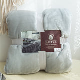 SoftLuxe Coral Velvet Flannel Blanket