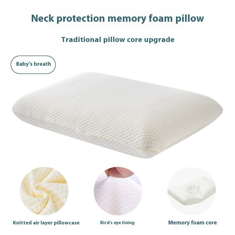 DreamAura Memory Foam Pillow