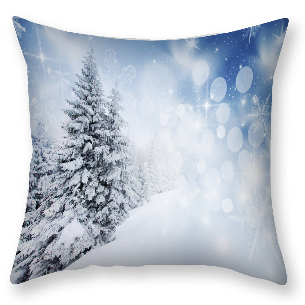 LuxeSlumber Snow Landscape Pillowcase