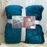 SoftLuxe Coral Velvet Flannel Blanket