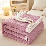 CoolWeave Coral Fleece Blanket