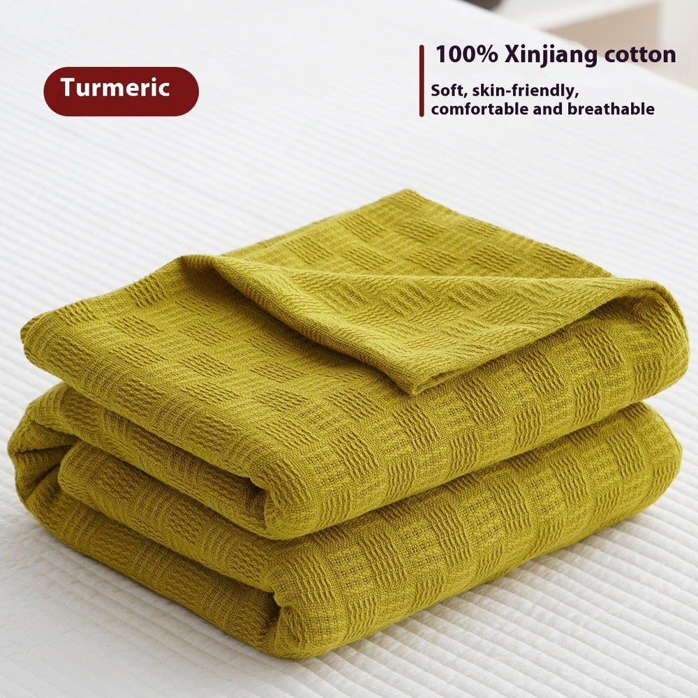 FluffHaven Cotton Gauze Blanket
