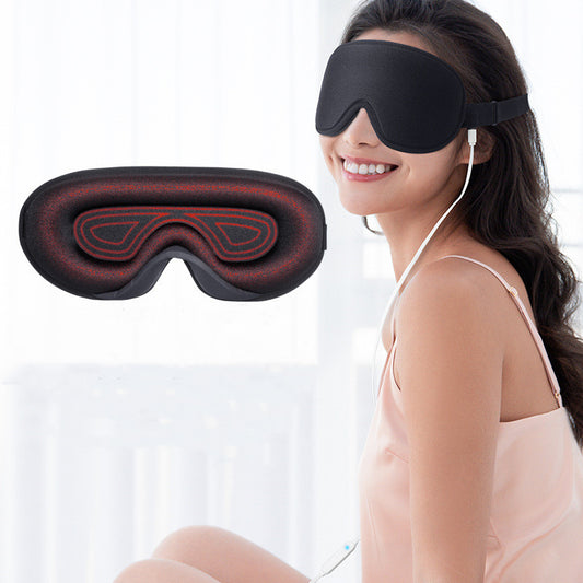 Musezx Sleep Shading Nebulizer Eye Mask Steam Hydration & Light-Blocking Sleep Aid for Travel & Stress Relief